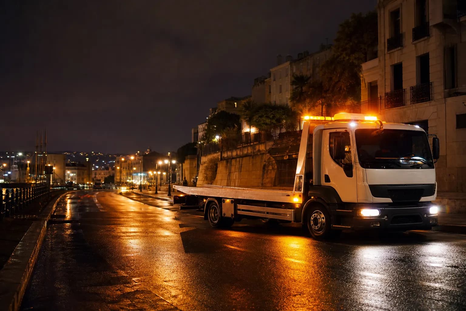 Dépanneuse Marseille de nuit 24h/24 — intervention urgente Remorquage13.fr